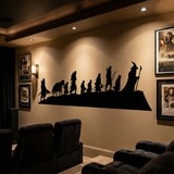 Wall Stickers: Skyline The Lord of the Rings 9