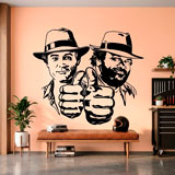 Wall Stickers: Bud Spencer and Terence Hill 9