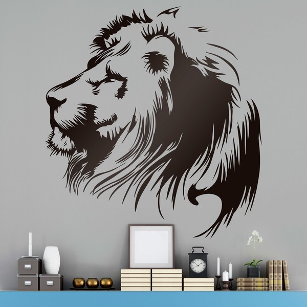Wall Stickers: Lion s Head 0