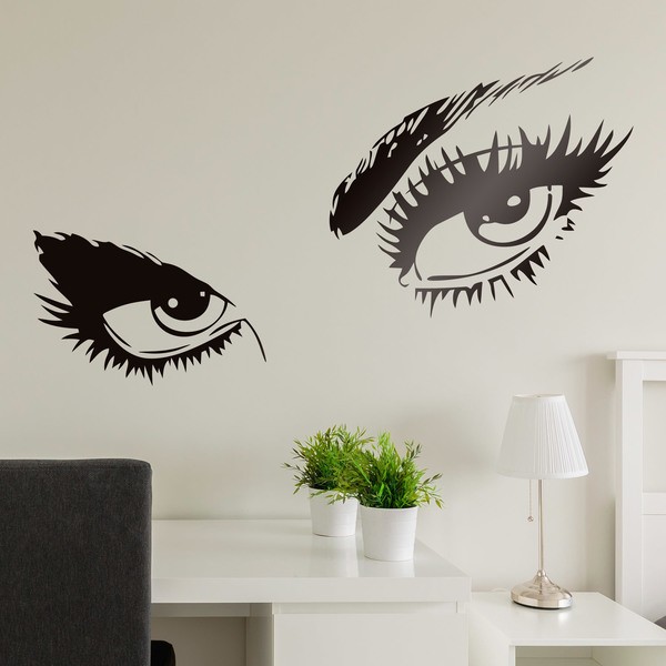 Wall Stickers: Feminine Eyes