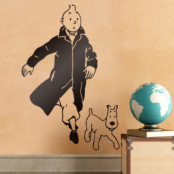 Stickers for Kids: Tintin and Snowy