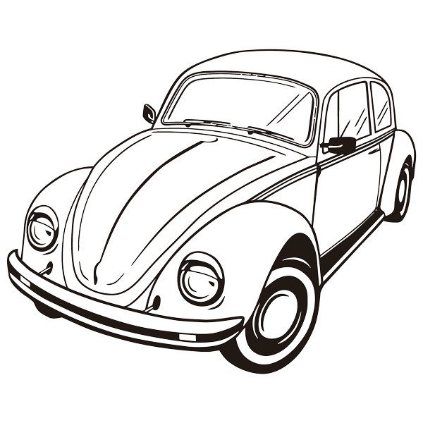 Wall Stickers: Volkswagen Beetle