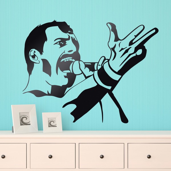 Wall Stickers: Freddie Mercury Queen