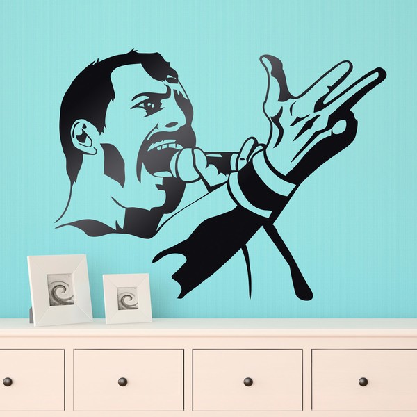 Wall Stickers: Freddy Mercury Queen