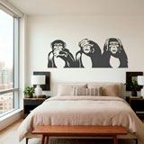 Wall Stickers: The three wise monkeys 4