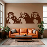 Wall Stickers: The three wise monkeys 5