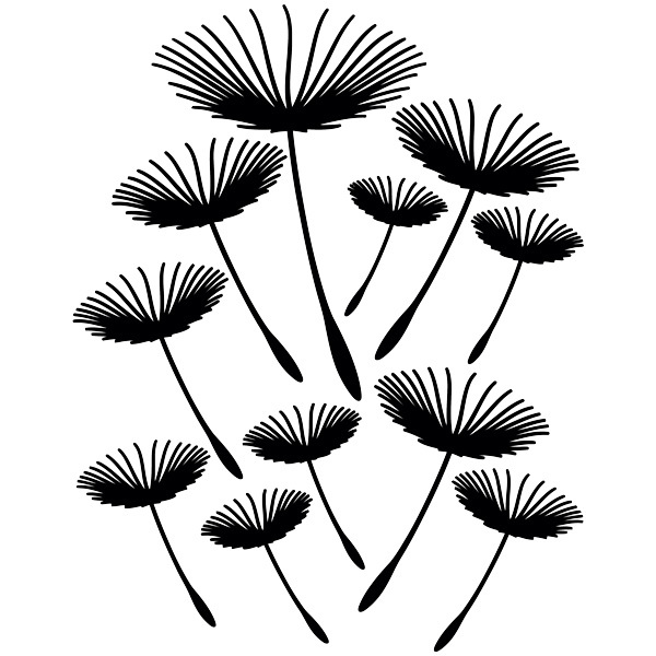 Wall Stickers: Floral Dandelions