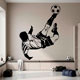 Wall Stickers: Soccer player making a chilean 10