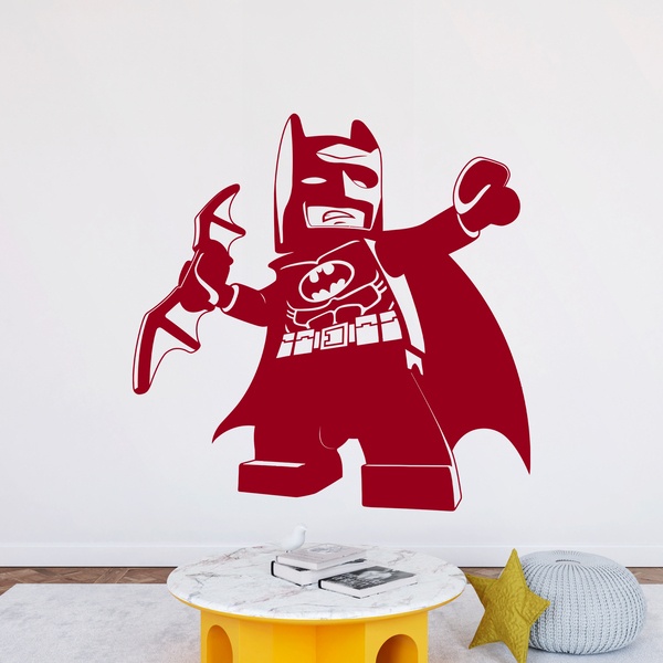 Stickers for Kids: Figure of Lego Batman
