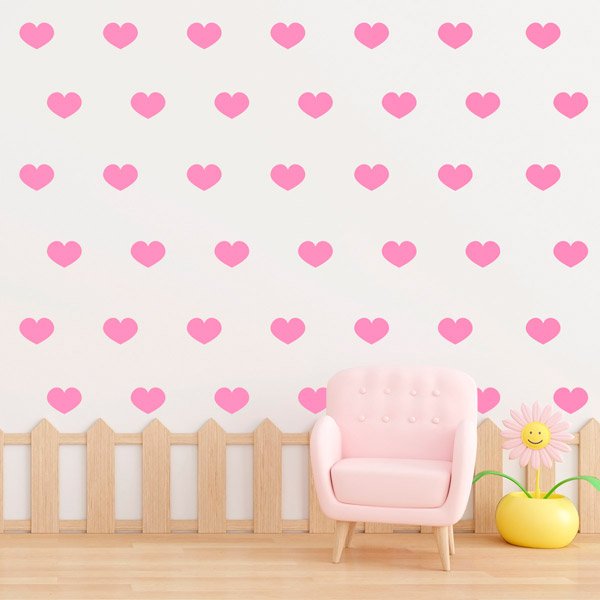 Wall Stickers: Stickers Hearts