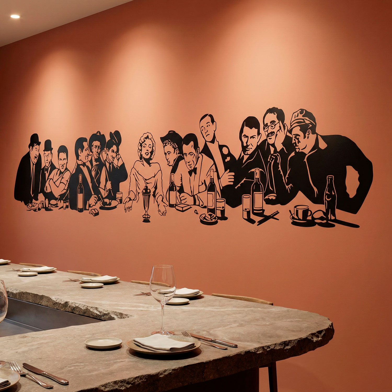 Wall Stickers: The Last Supper in Hollywood