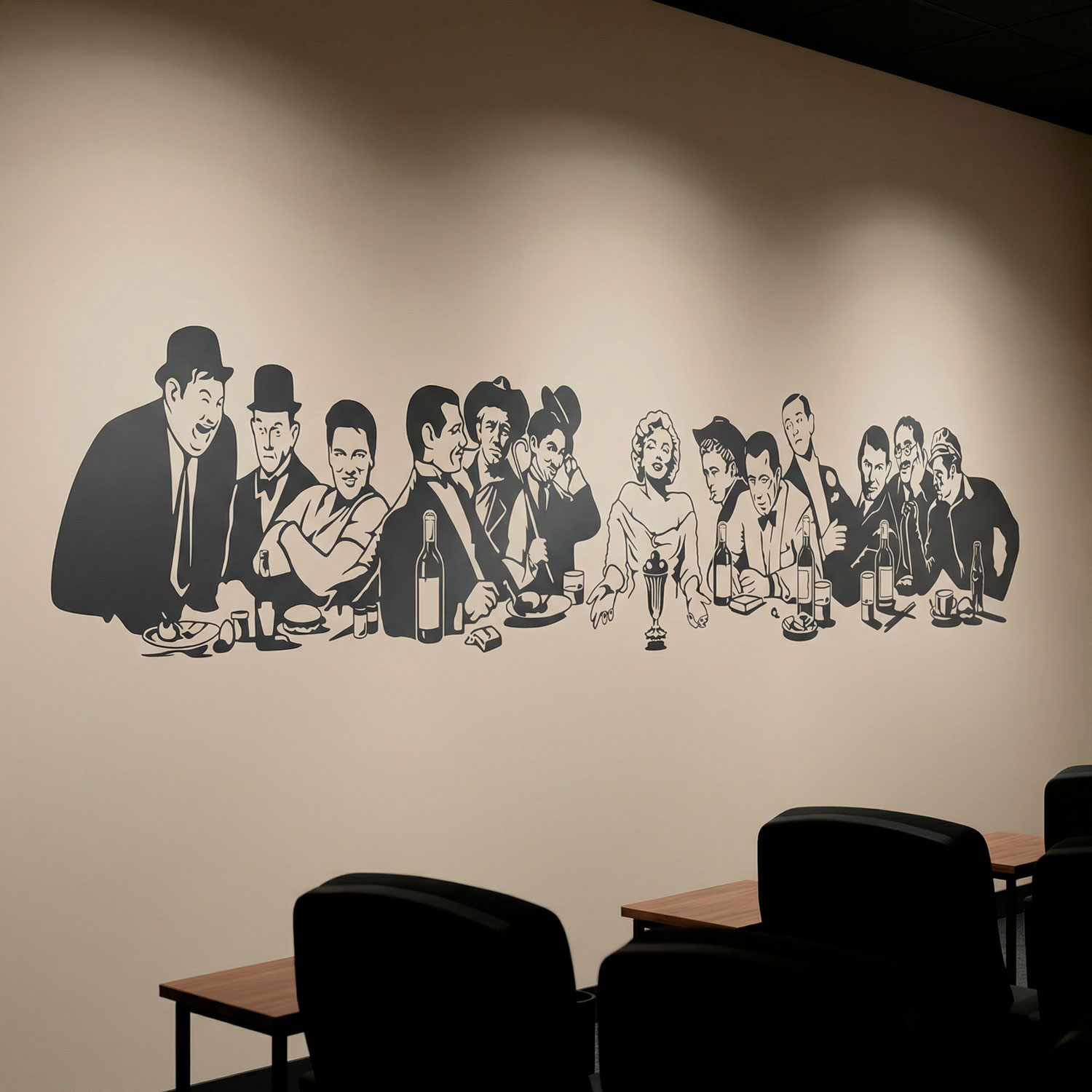 Wall Stickers: The Last Supper in Hollywood