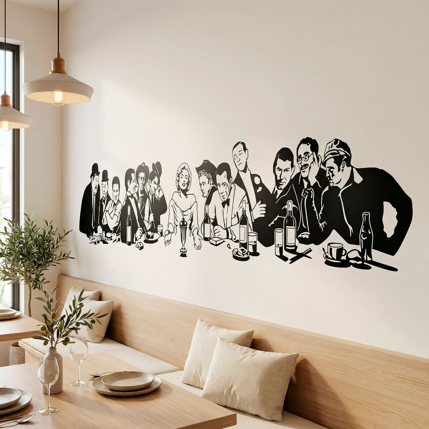 Wall Stickers: The Last Supper in Hollywood