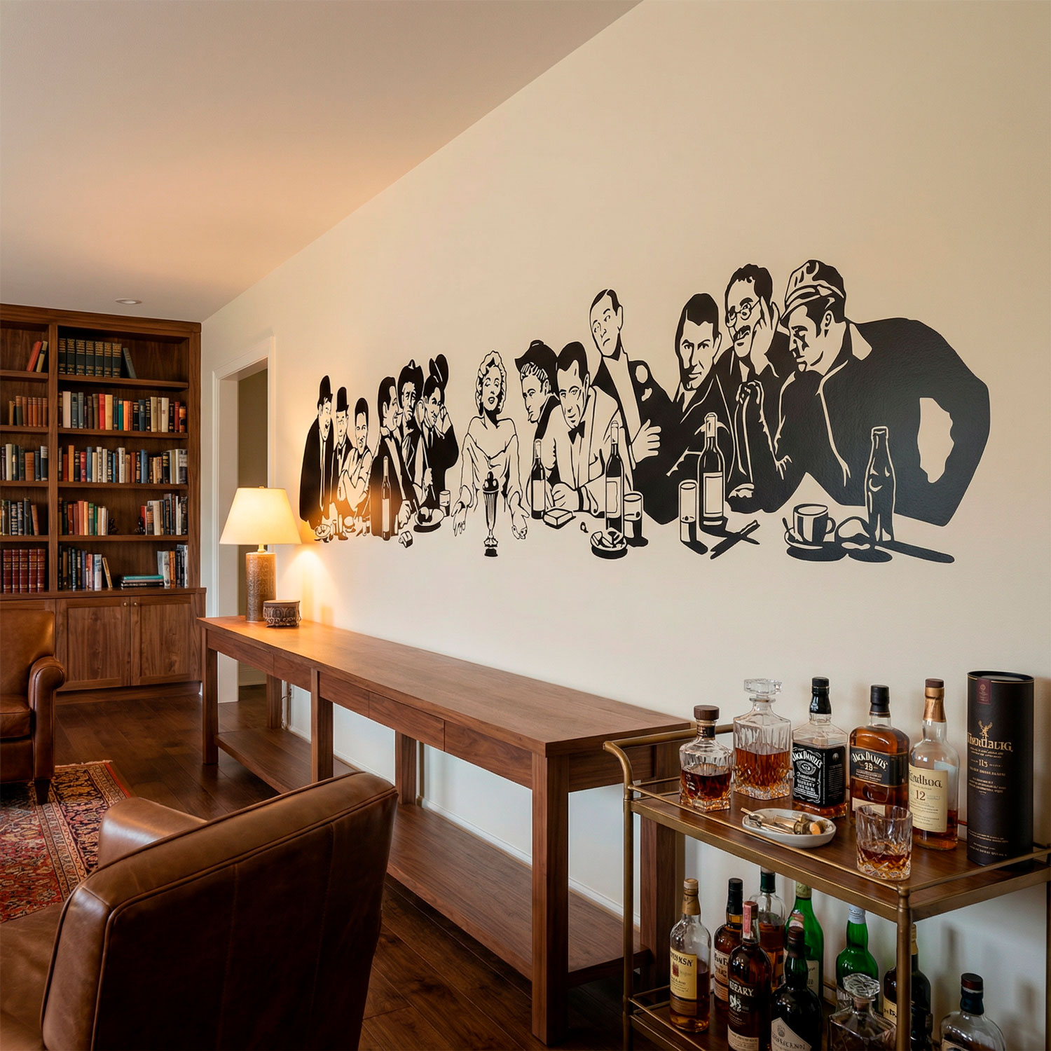Wall Stickers: The Last Supper in Hollywood
