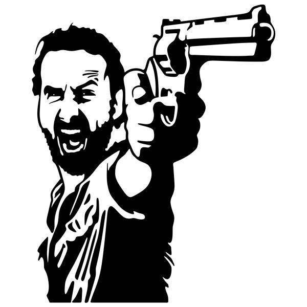 Wall Stickers: Rick Grimes TWD