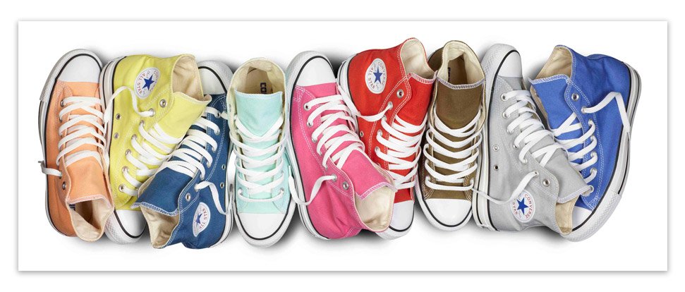 Wall Stickers: Converse shoes