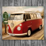 Wall Stickers: Volkswagen van California 3