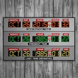 Wall Stickers: DeLorean Time Panel 3