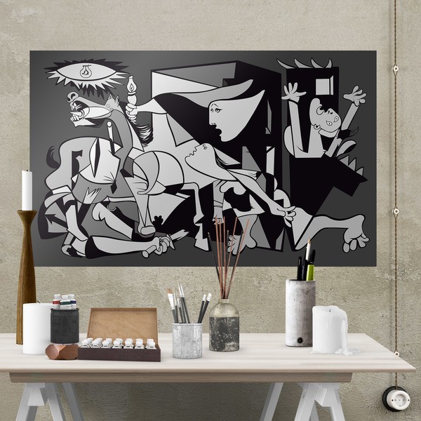 Wall Stickers: Adhesive poster Gernika Picasso 1