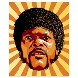 Wall Stickers: Jules Winnfield, Pulp Fiction 4