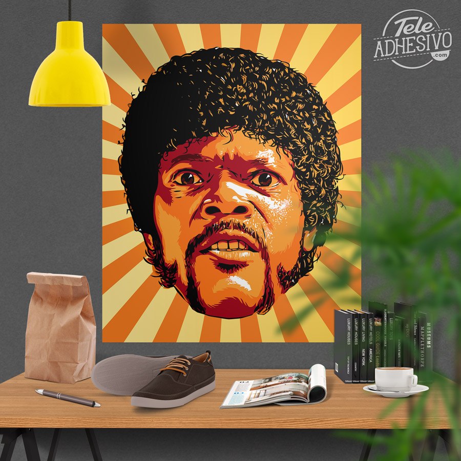 Wall Stickers: Jules Winnfield, Pulp Fiction