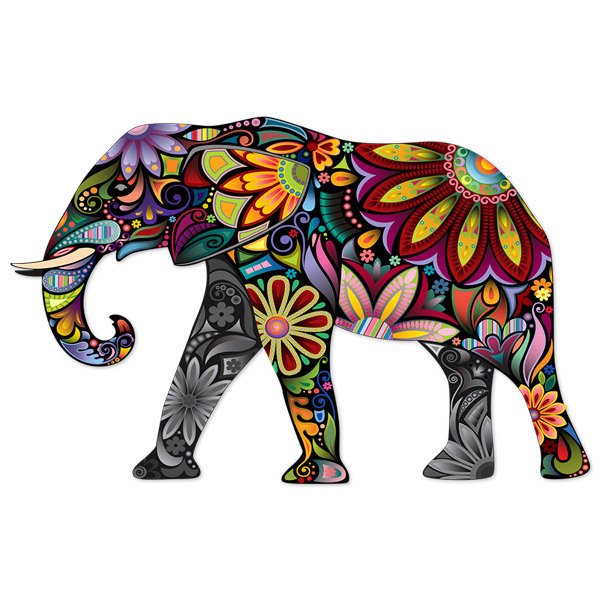 Wall Stickers: Indian Elephant