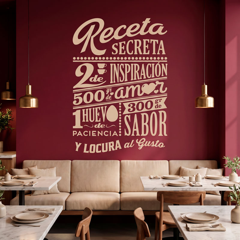 Secret recipe - spanish 4