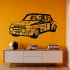Wall Stickers: Renault 5 Turbo Rally 4