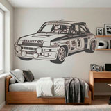 Wall Stickers: Renault 5 Turbo Rally 7