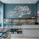 Wall Stickers: Renault 5 Turbo Rally 8