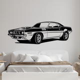 Wall Stickers: Ford Mustang Muscle Car 3