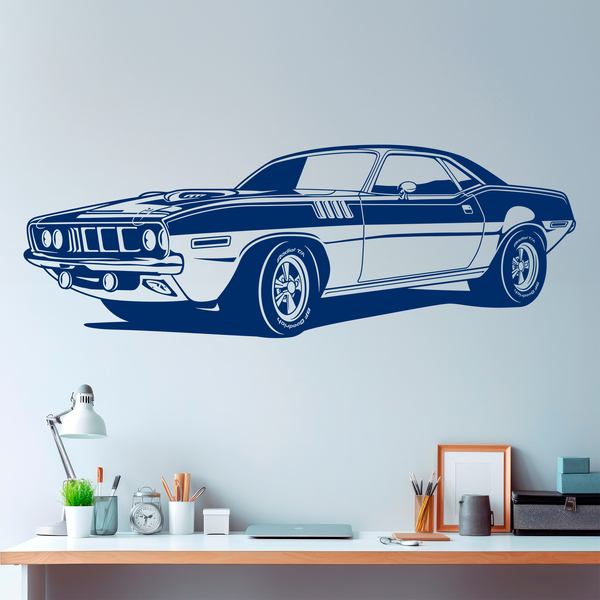 Wall Stickers: Ford Mustang Muscle Car