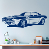 Wall Stickers: Ford Mustang Muscle Car 4