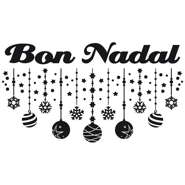 Wall Stickers: Bon Nadal