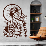 Wall Stickers: Japanese Geisha 2