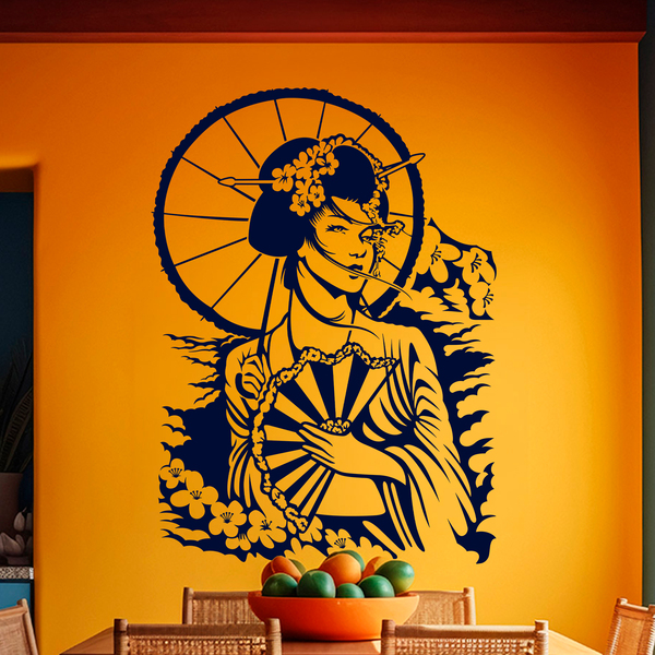 Wall Stickers: Japanese Geisha