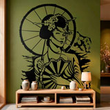 Wall Stickers: Japanese Geisha 7