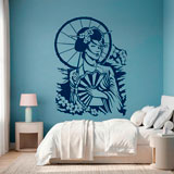 Wall Stickers: Japanese Geisha 9