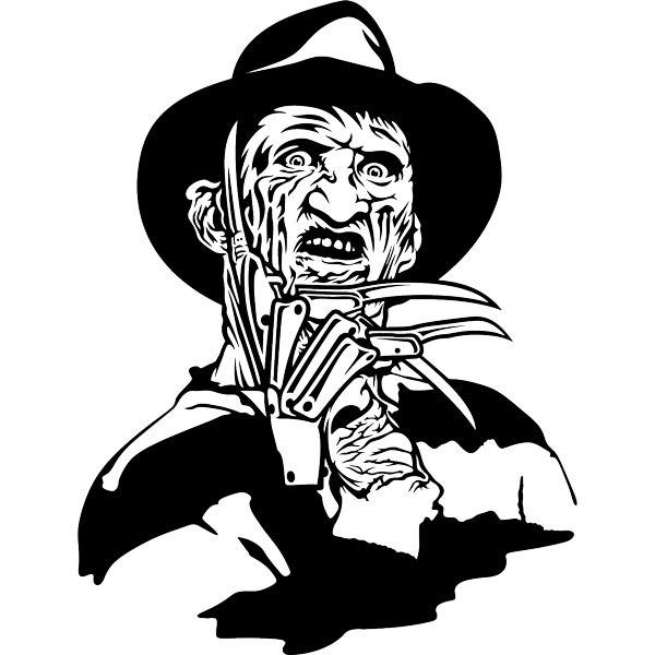 Wall Stickers: Freddy Krueger