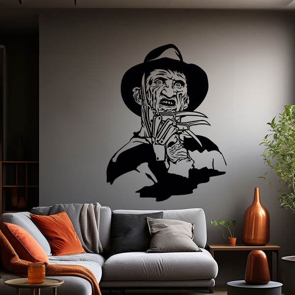 Wall Stickers: Freddy Krueger