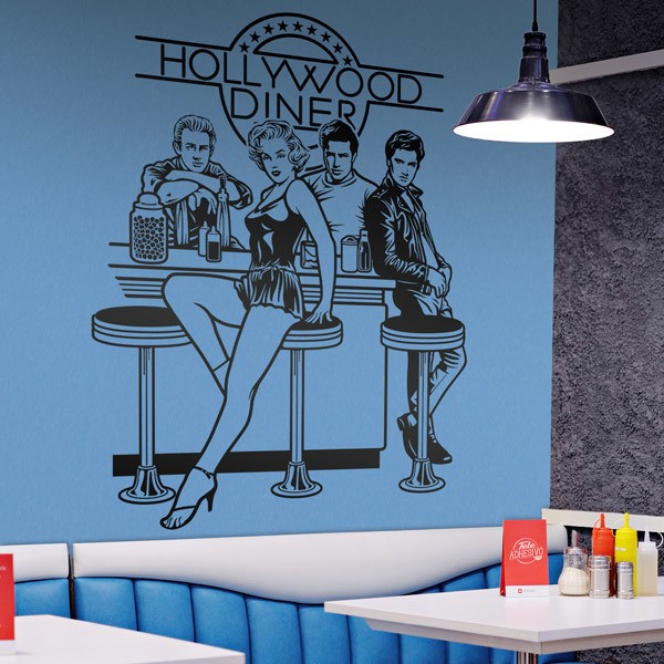 Wall Stickers: Hollywood Diner