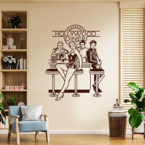 Wall Stickers: Hollywood Diner