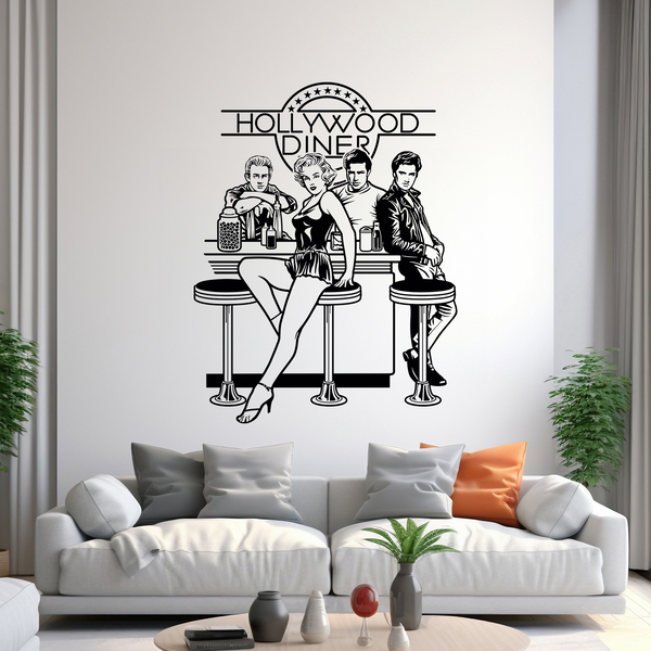 Wall Stickers: Hollywood Diner