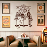Wall Stickers: Hollywood Diner 4