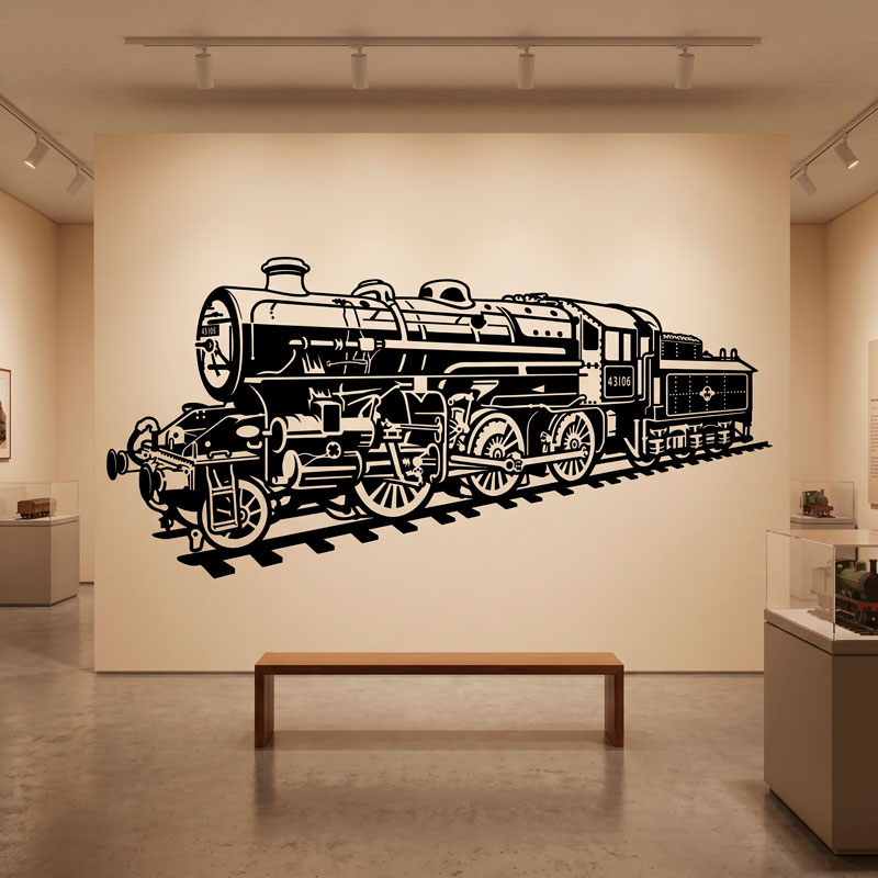 Steam train locomotive 9