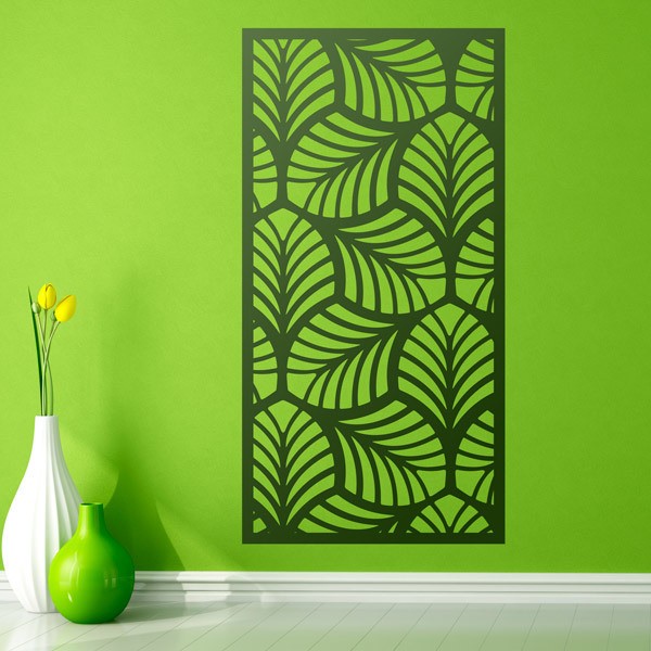 Wall Stickers: Leaf ornamental print sheet 1