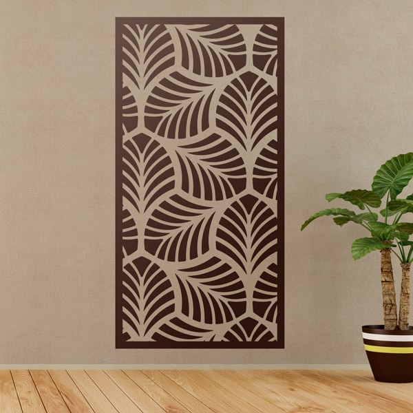 Wall Stickers: Leaf ornamental print sheet 2