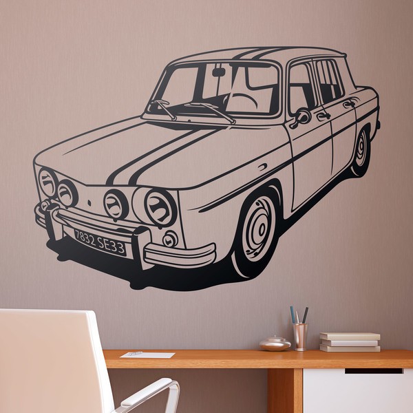 Wall Stickers: Renault 8