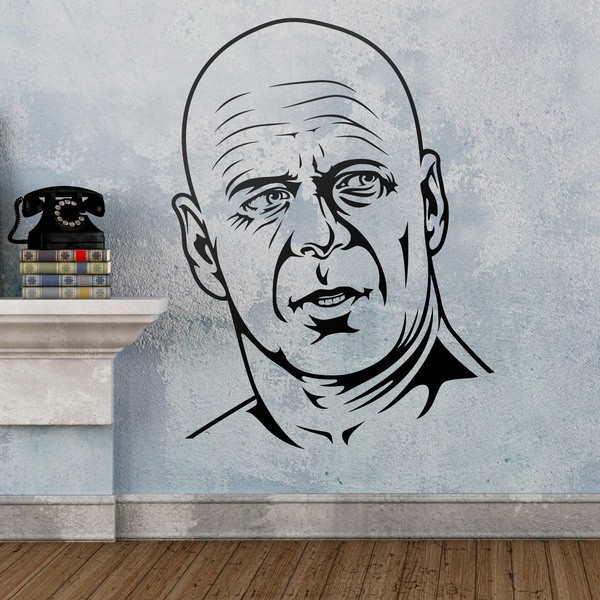 Wall Stickers: Bruce Willis in Die Hard
