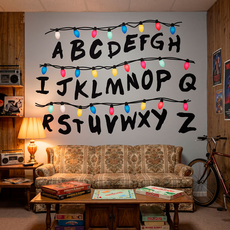 Stranger Things Alphabet Wall Decal At Lucas Hampton Blog